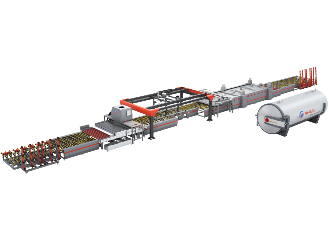 自動型夾層玻璃生產(chǎn)線